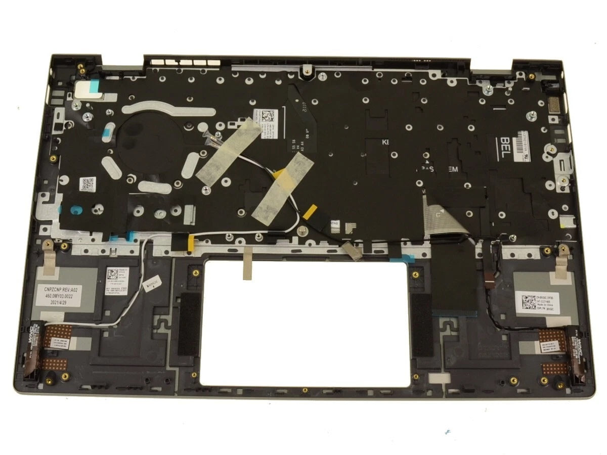 Dell Inspiron 14 5410 Backlit Keyboard Assembly Gray US Layout K1HM0 Replacement