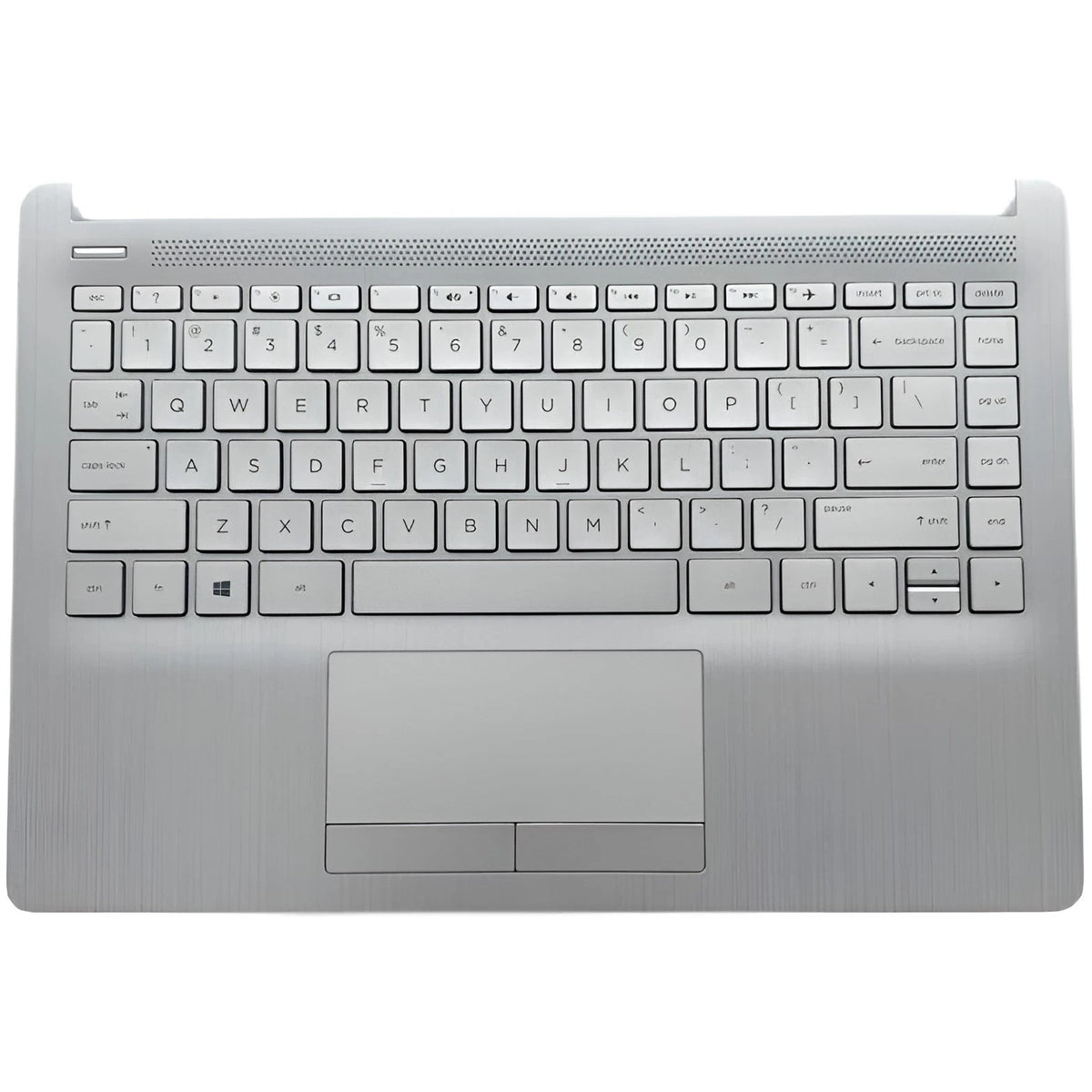 HP Pavilion x360 14-DW Convertible Upper Case Palmrest Assembly L91185-DB1 Canadian Bilingual Backlit Keyboard Grade A