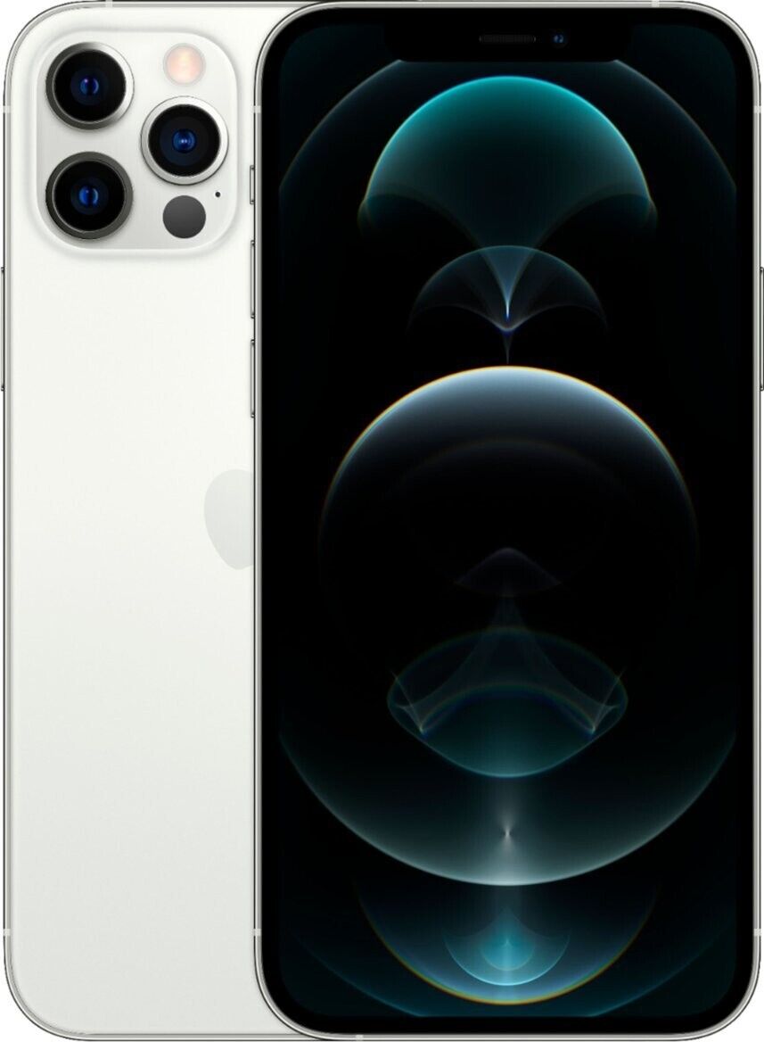 Apple iPhone 12 Pro 5G 256GB Silver Unlocked - Excellent Condition