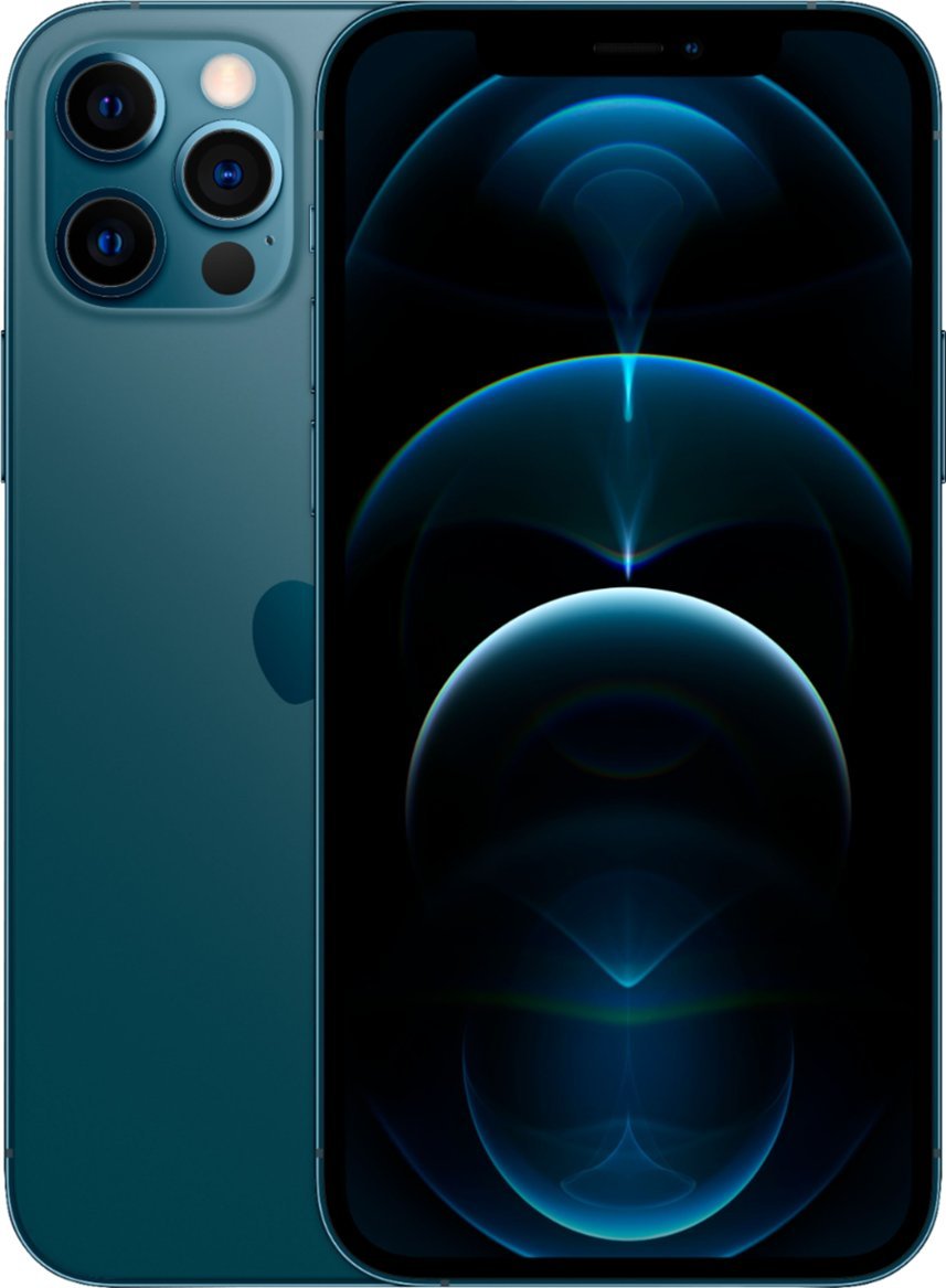 Apple iPhone 12 Pro 5G 256GB Pacific Blue Unlocked - Excellent