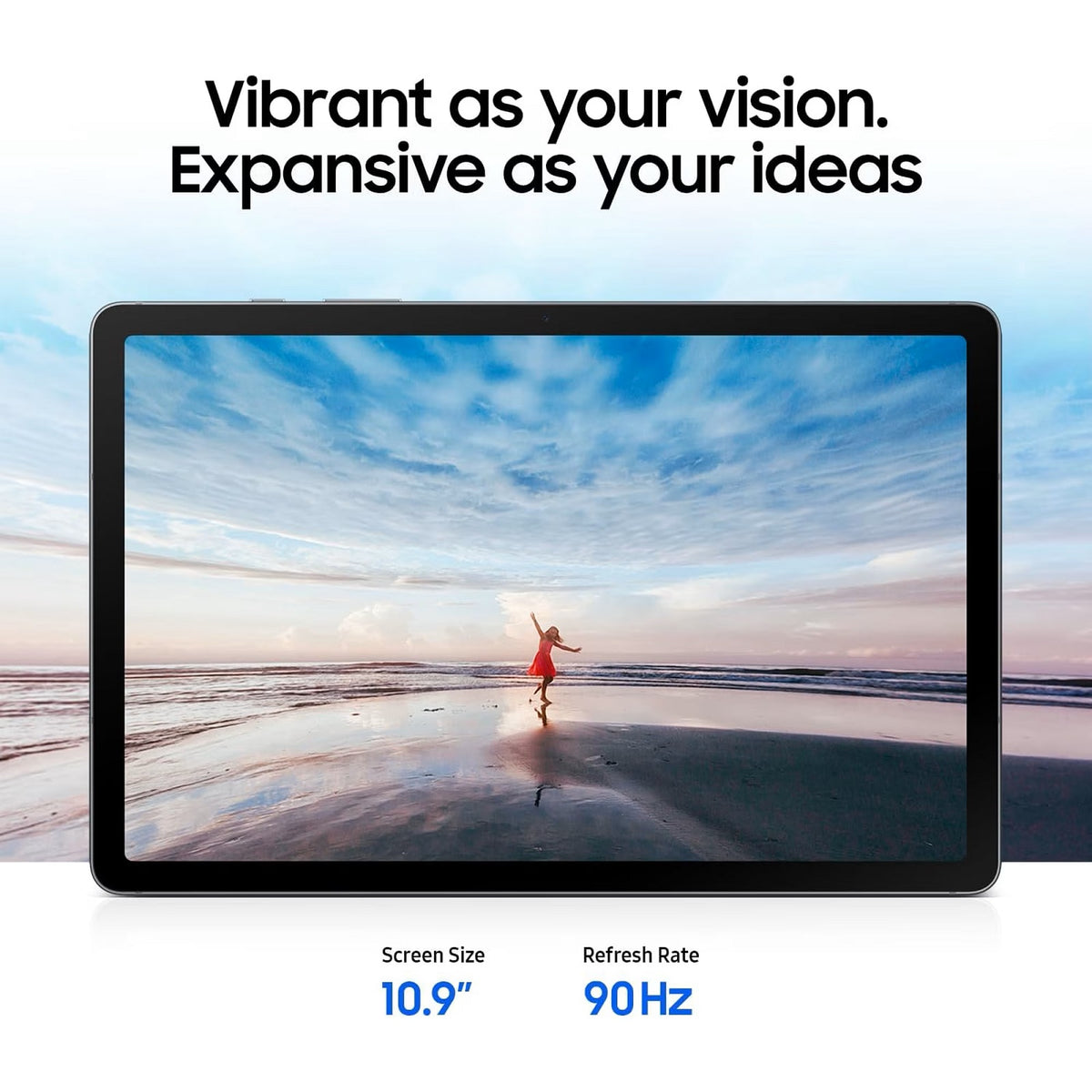 Samsung Galaxy Tab S10 Lite 10.9 128GB Wi-Fi Gray Tablet Tested No S Pen