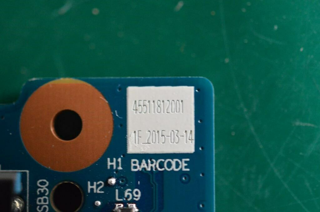 5C50H35680 80JH00FLUS Lenovo USB Audio OI Board w/ Cable yoga 3-1470 laptop