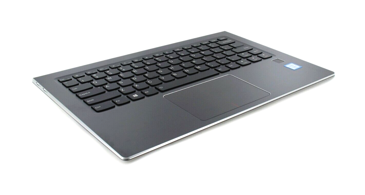5CB0N23236 Lenovo Upper Case Dark Gray With Keyboard USA For 80VF00FQUS Like New