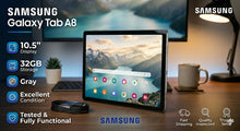 Load image into Gallery viewer, Samsung Galaxy Tab A8 10.5" 32GB Wi-Fi Gray Android Tablet SM-X200NZAAXAR Tested

