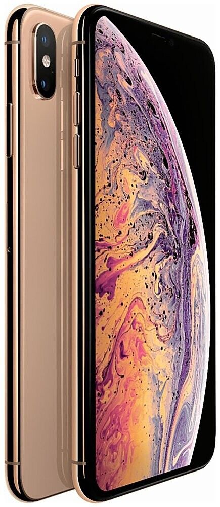 Apple iPhone XS Max 64GB Gold Unlocked New Battery - Very Good Condition