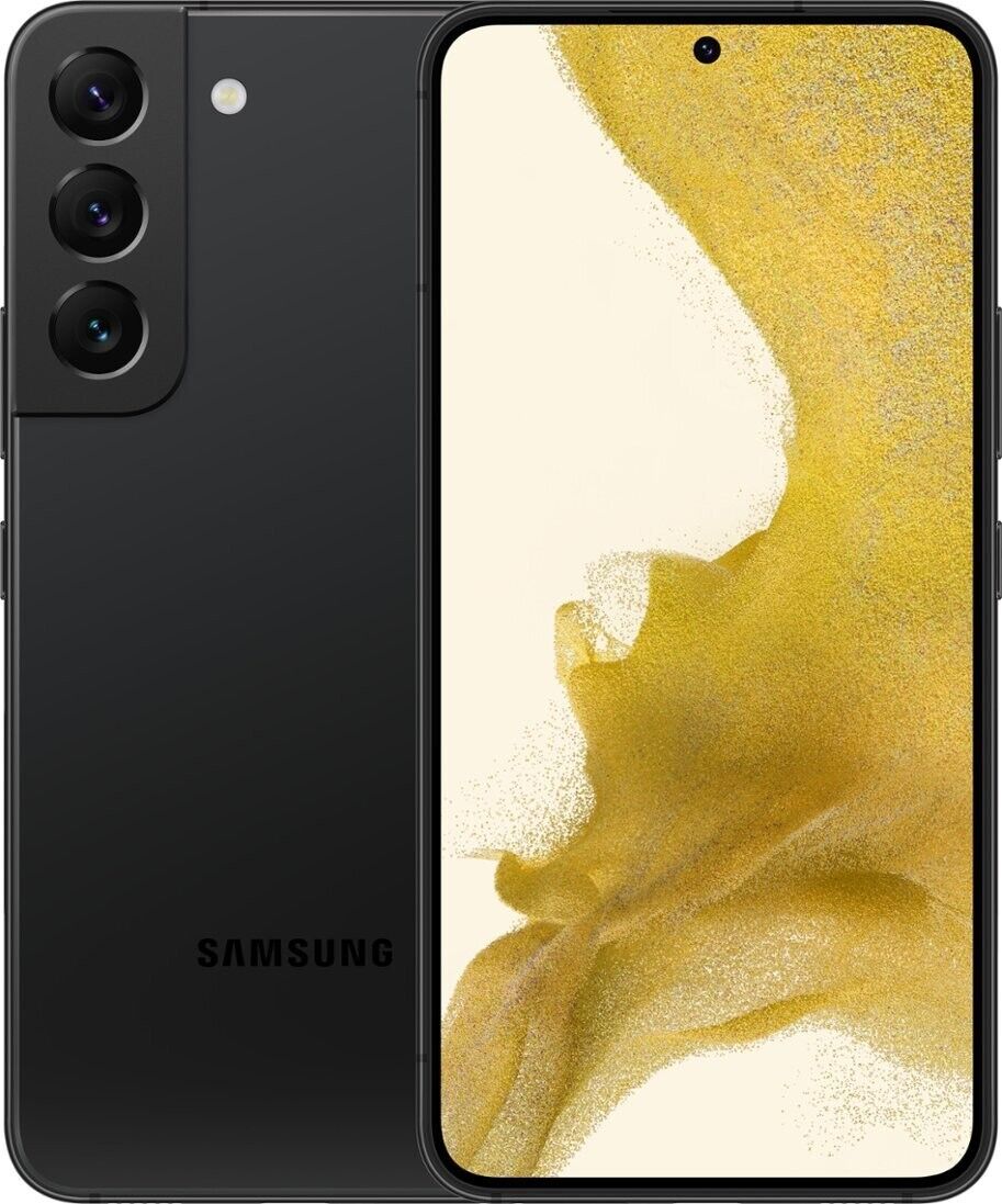 Samsung Galaxy S22 5G 128GB Black Verizon - Very Good Condition