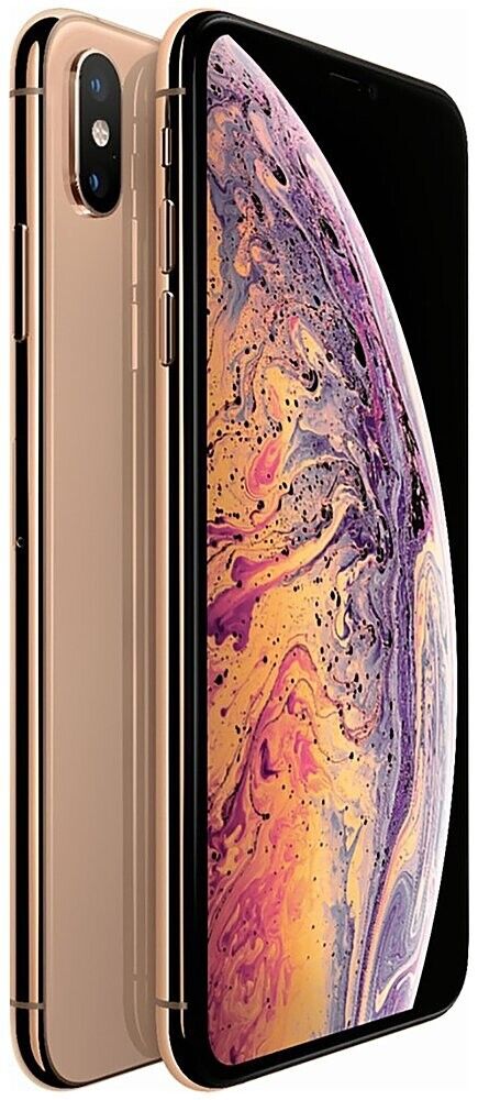 MT672LL/A-NB Apple iPhone XS Max 64GB Gold Unlocked New Battery - Very Good Condition