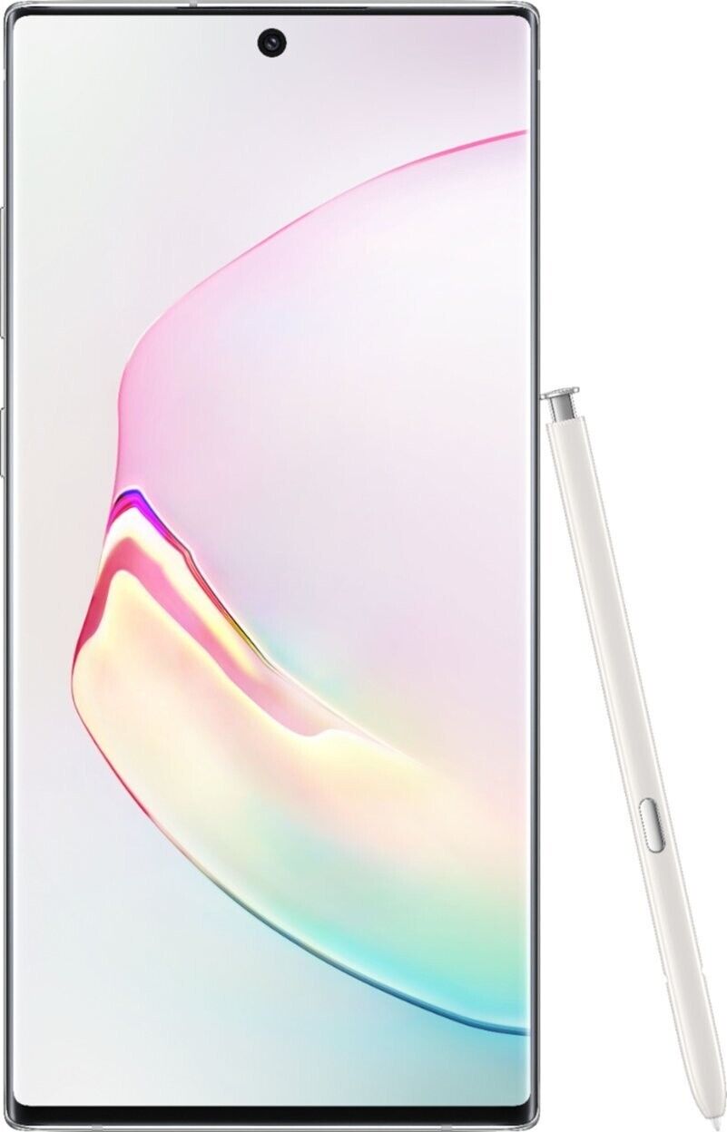 Samsung Galaxy Note10+ 256GB White Unlocked - Very Good Condition