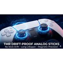 Load image into Gallery viewer, Sony PS5 DualSense Controller White TMR Drift-Proof Sticks Precision Upgrade
