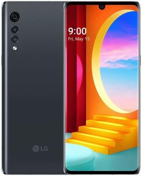 LG Velvet 5G 128GB Aurora Gray Verizon Locked Good Condition