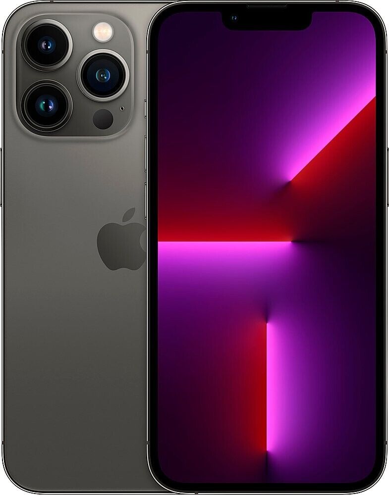 IPHONE 13 PRO MAX 128GB Graphite TMOBILE LOCKED New Batt MSG