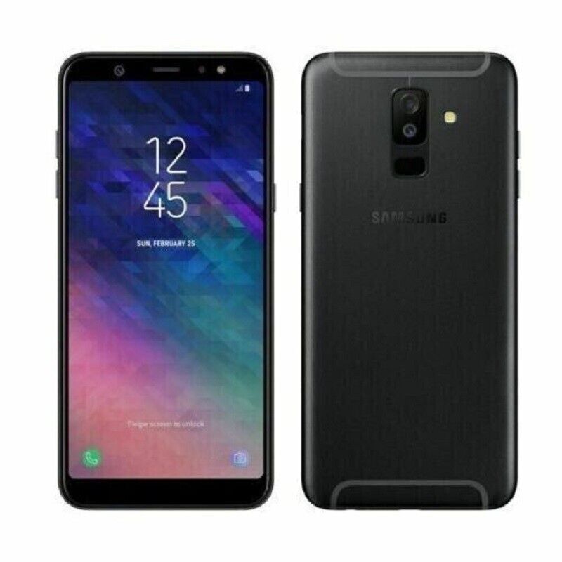 Galaxy A6 with 32GB Memory Cell Phone (Unlocked) - Black