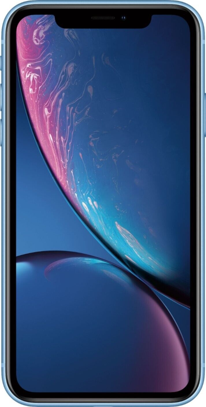 Apple iPhone XR 256GB Blue Unlocked new bat