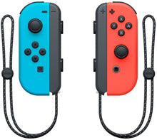 Load image into Gallery viewer, CONSOLE, RED/BLU JOY CON, GRIP, CABLES, DOCK, WRIST STRAPS
