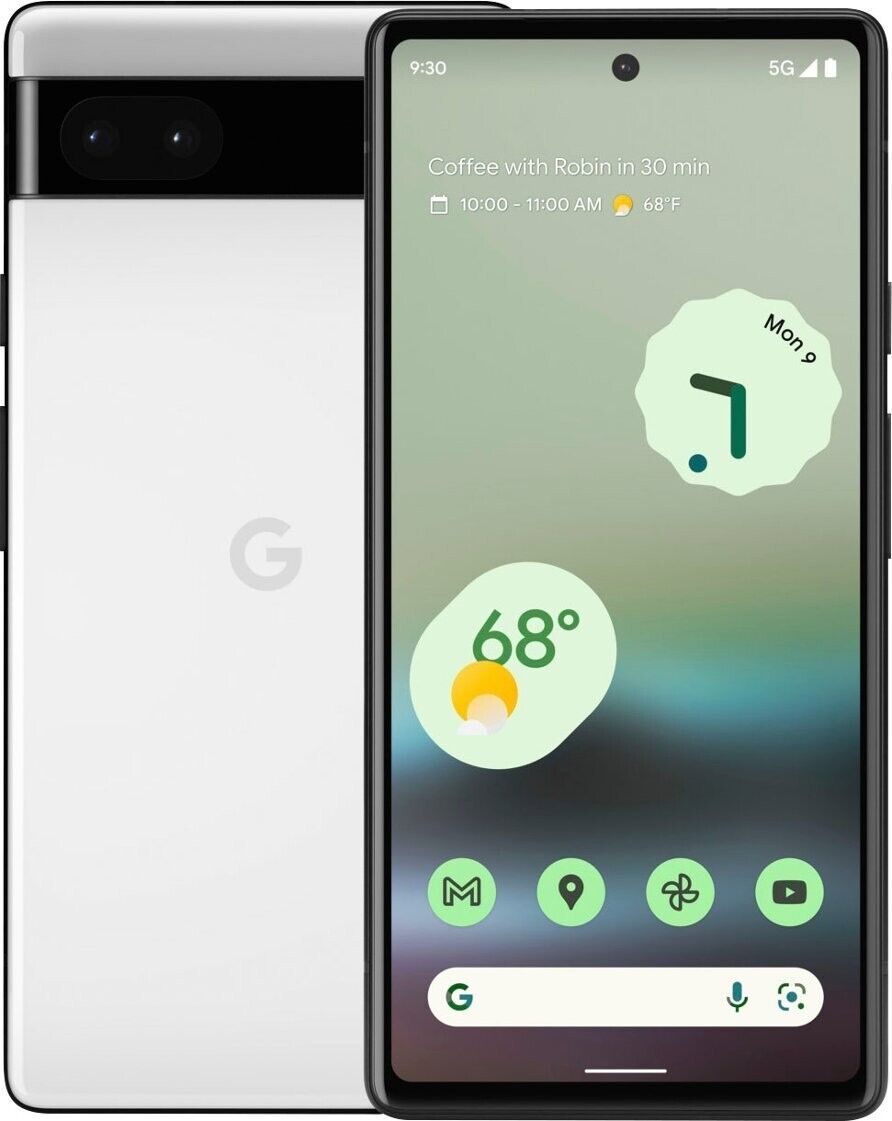 google Pixel 6A 128 GB VERIZON LOCKED CHALK