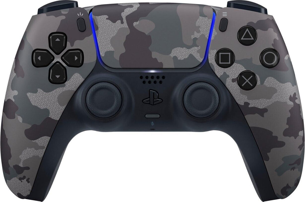 PS5 DUALSENSE WIRELESS CTRL GREYCAMO