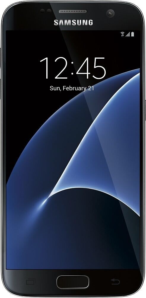 Samsung Galaxy S7 SM-G930A AT&T Smartphone, (Black Onyx)