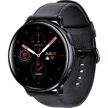 Load image into Gallery viewer, Samsung Galaxy Watch Active2 Unlocked 44mm Black LTE Leather Band - Pristine Condition
