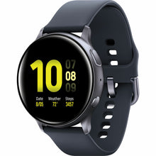Load image into Gallery viewer, SM-R820NZKAXAR Samsung Galaxy Watch Active2 44 mm Black Aluminum Case Aqua Black
