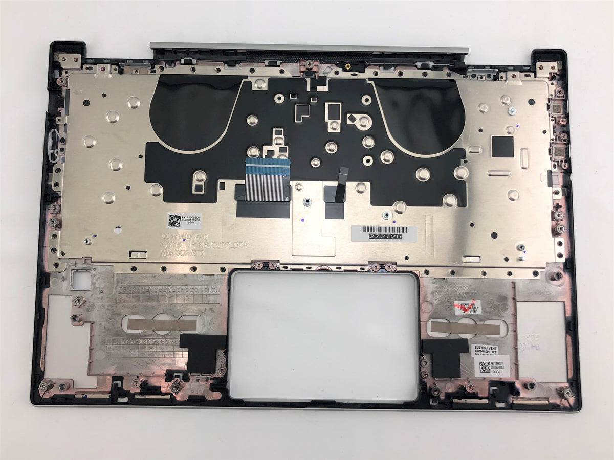 5CB0N67975 Lenovo Upper Case With Keyboard Silver For Yoga 720-13IKB 80X6 81C3 Like New