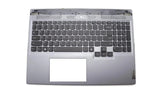 5CB1N84737 Lenovo Palmrest Cover RGB Backlit Keyboard USA Luna Grey Assembly