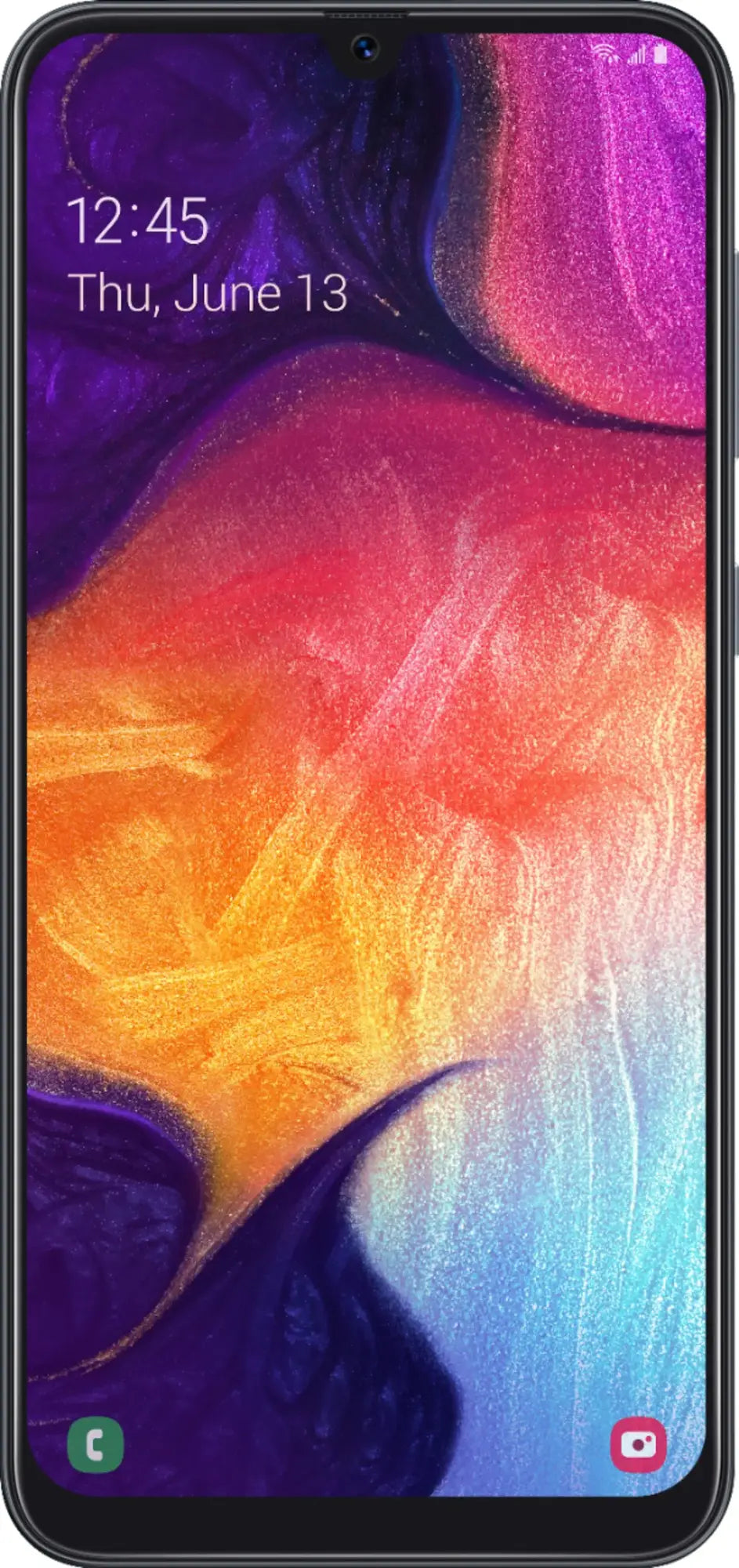 Samsung Galaxy A50 Black 64GB Tracfone Locked - Excellent Condition