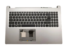 Load image into Gallery viewer, 6B.A1DN2.043 Acer Aspire 5 A515-43 Silver Palmrest Upper Cover Keyboard

