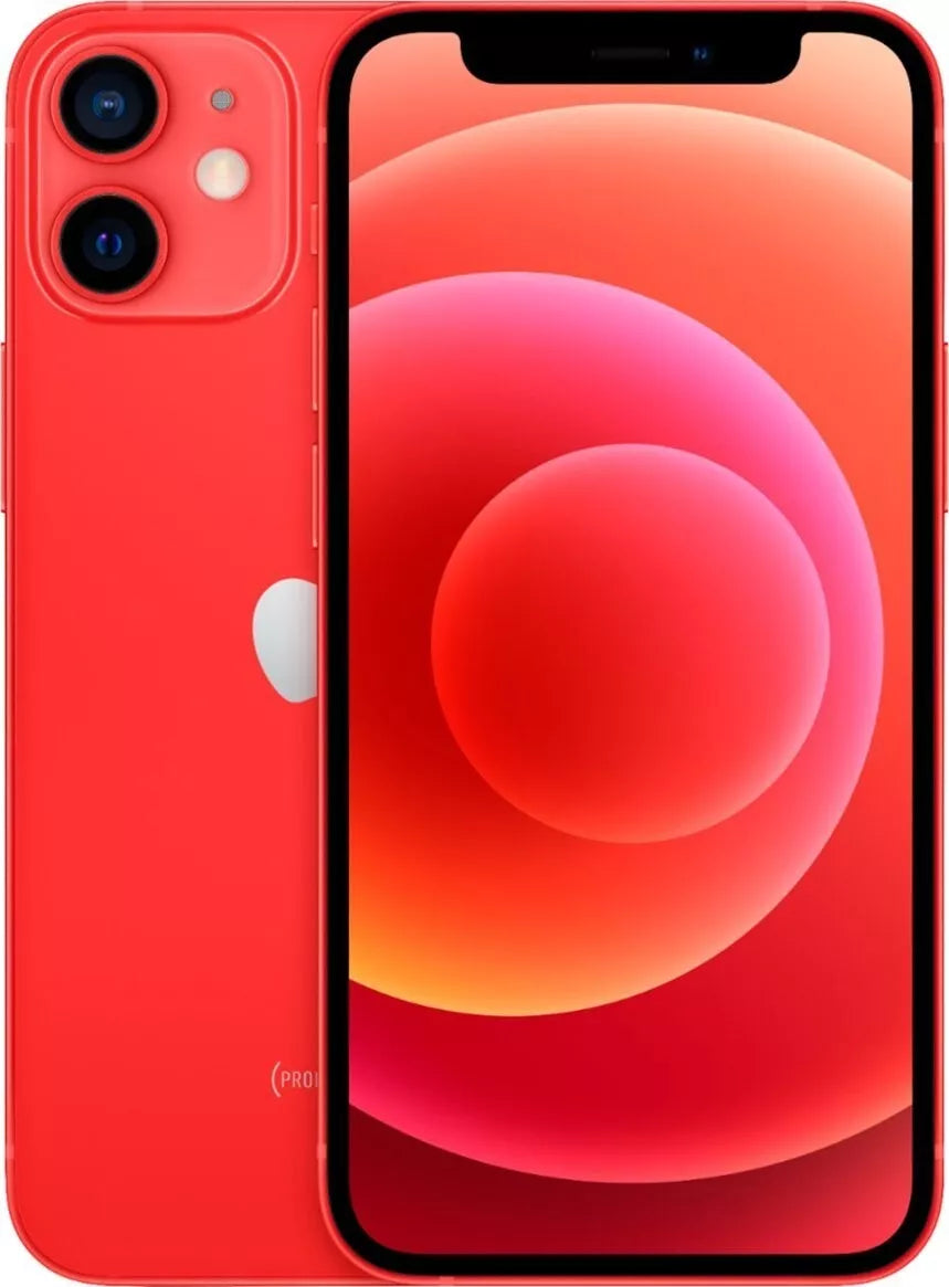 Apple iPhone 12 Mini Red 128GB ATT Locked Message Unit - Excellent Condition