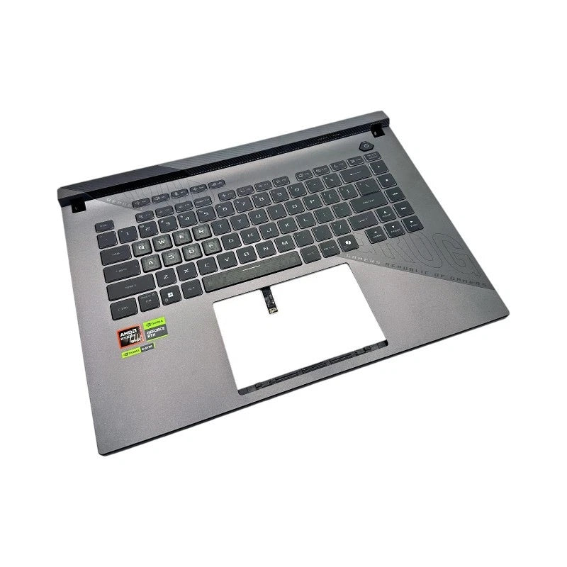 90NR0L07-R31US0 Asus Keyboard Assembly US G614FH-4C ROG Strix G16 Top Case Upper Deck RGB Backlit Replacement Component