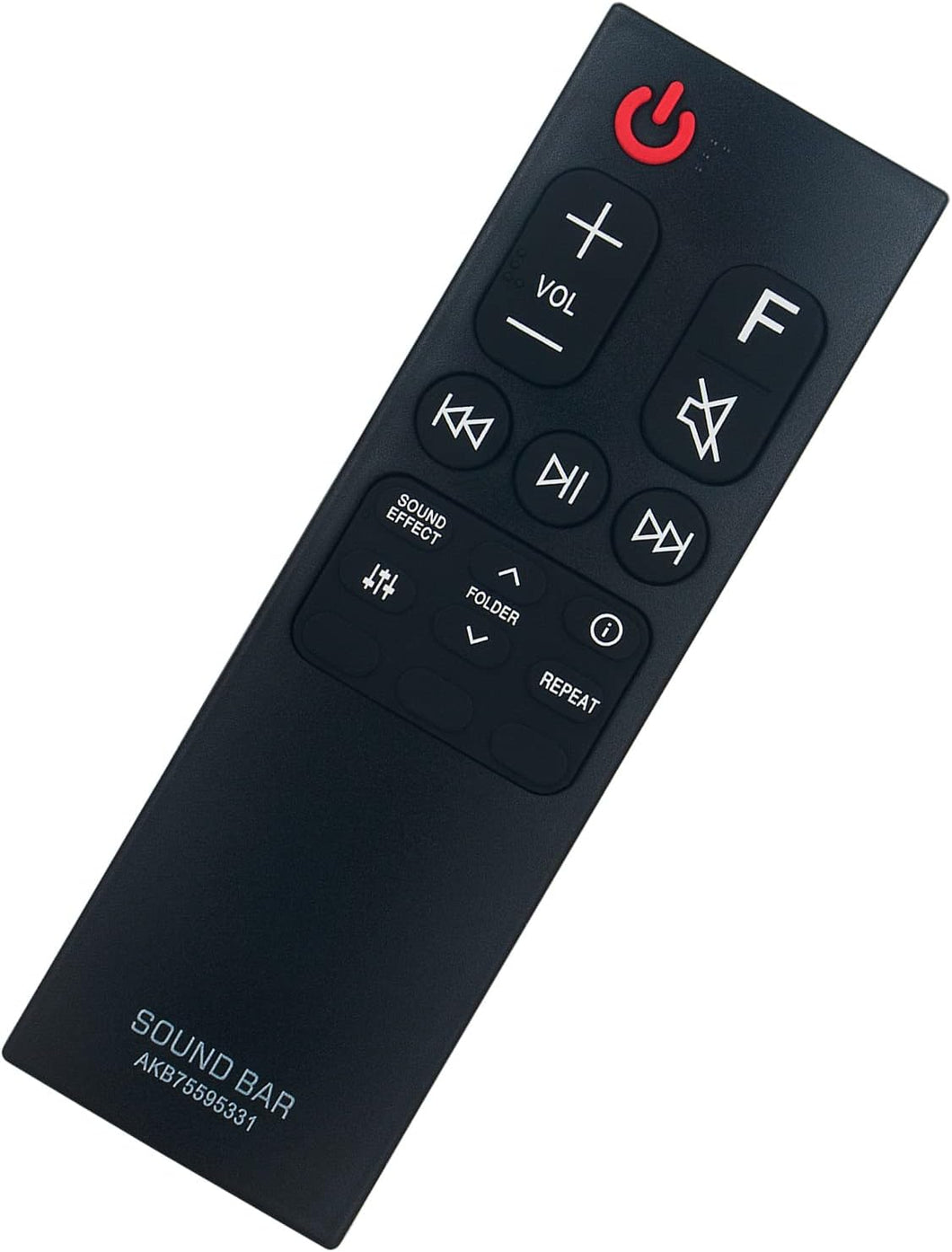 AKB75595331 LG Remote Controller for Sound Bar LGE SNC4R Replacement