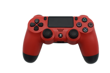 Load image into Gallery viewer, Sony PS4 Wireless Controller DualShock 4 Red Black CUH-ZCT1U Version 1 - Tested

