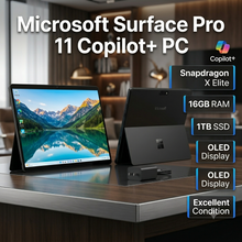 Load image into Gallery viewer, Microsoft Surface Pro 11th Edition 13" OLED Copilot+ PC Snapdragon X Elite 16GB
