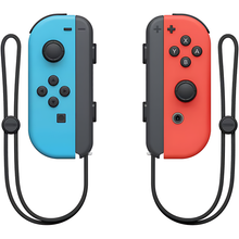 Load image into Gallery viewer, HACAJAEAA Nintendo Switch Joy-Con Left Right Controller Neon Blue and Red
