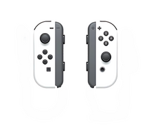 Load image into Gallery viewer, HACAJAWLR Nintendo OLED Joy Con Controller White
