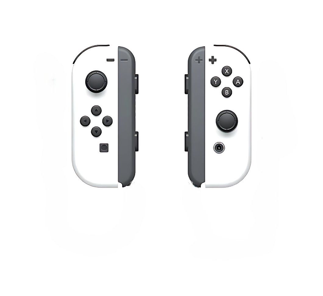 HACAJAWLR Nintendo OLED Joy Con Controller White