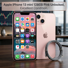 Load image into Gallery viewer, Apple iPhone 13 Mini 128GB Pink Factory Unlocked 5.4" OLED Smartphone MLHP3LL/A
