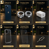 Apple iPhone 13 128GB Midnight MLML3LL/A Factory Unlocked 5G Smartphone Bundle Accessories Included Grade A Tested
