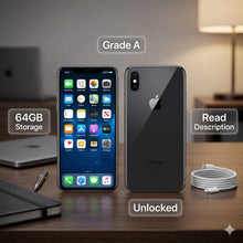 Load image into Gallery viewer, Apple iPhone X 64GB Space Gray Unlocked MQCR2LL/A No FaceID Grade A Read Desc
