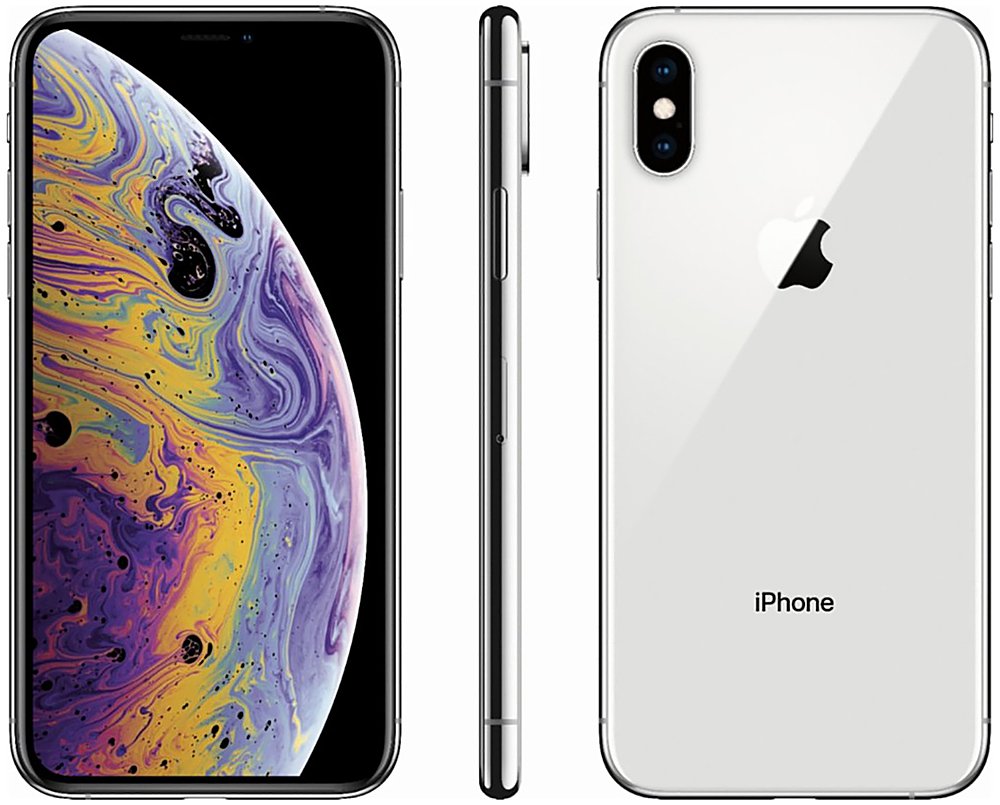 Apple iPhone XS 256GB Silver Unlocked - Good Condition