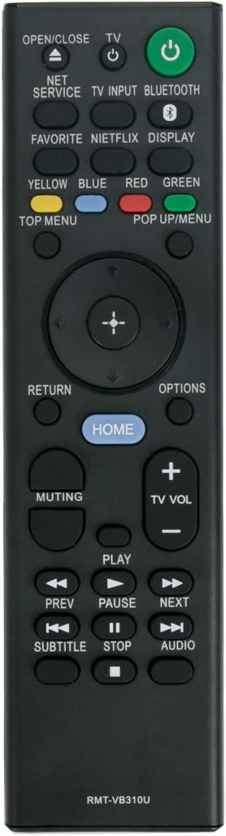 RMT-VB310U Sony Remote Control For UBPX800 UBPX800M2 UBPX1100ES