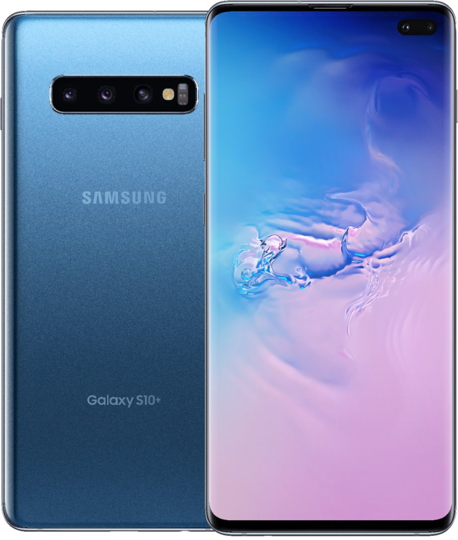 Samsung Galaxy S10+ with 128GB Memory Prism Blue AT&T - Excellent Condition