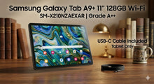 Load image into Gallery viewer, Samsung Galaxy Tab A9+ 11" 128GB Wi-Fi Graphite Gray Tablet SM-X210NZAEXAR A++
