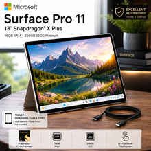 Load image into Gallery viewer, ZHX-00001 Surface Pro 11 13" Snapdragon 16GB 256GB Platinum Tablet Only
