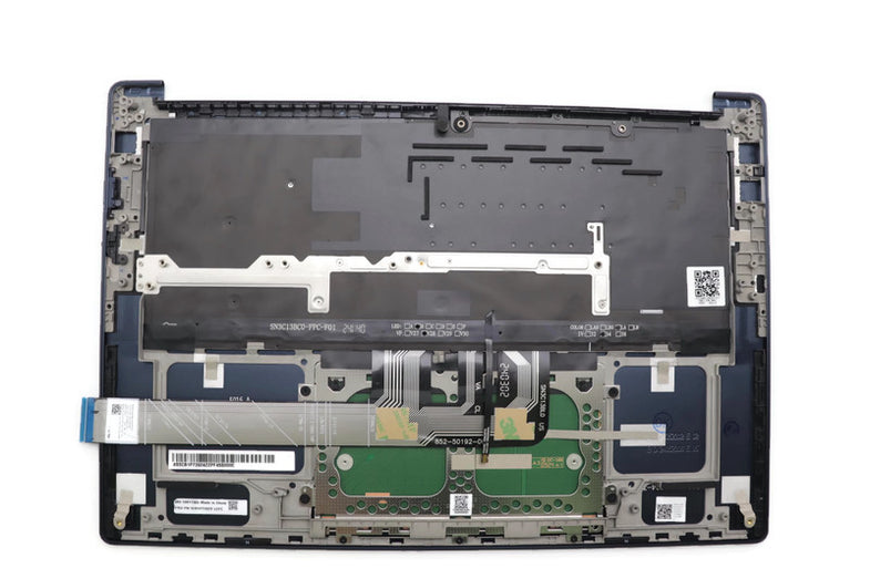 5CB1P73924 Lenovo Yoga Slim 7 14Q8X9 Palmrest Backlit Keyboard Touchpad Blue
