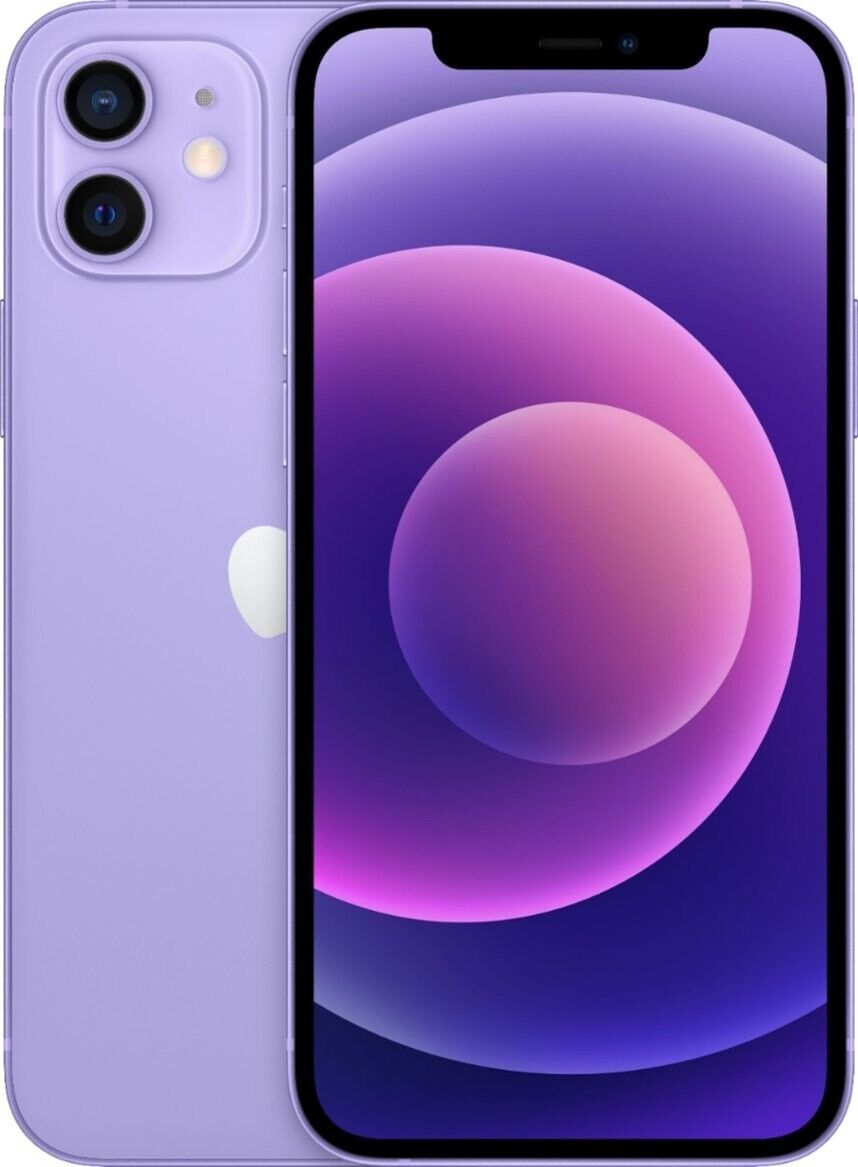 Apple iPhone 12 64GB Unlocked Purple - Excellent Condition