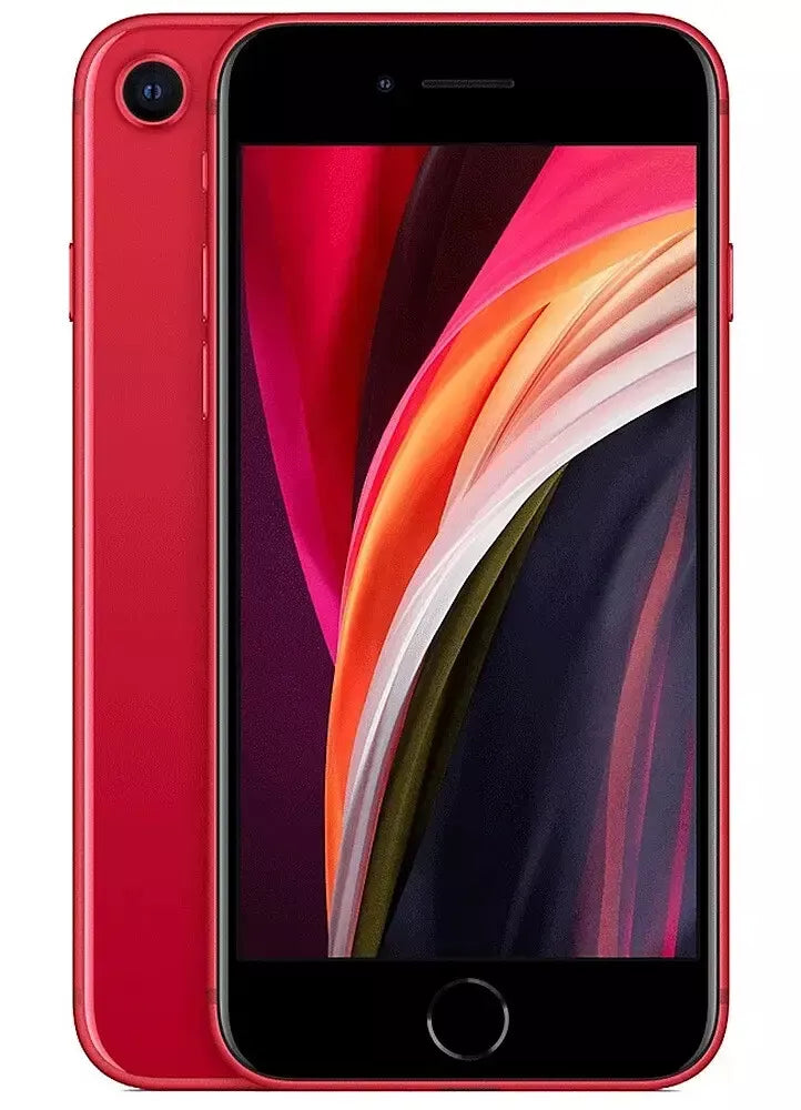 Apple iPhone SE 2nd Gen 64GB Red Cricket Locked New Battery- Excellent Condition
