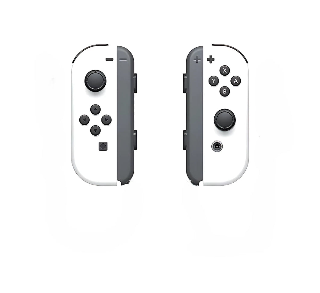 HACAJAWLR Nintendo OLED Joy Con Controller White