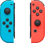 HACAJAEAA Generic Switch Joy-Con Controllers Neon Red Blue Pair