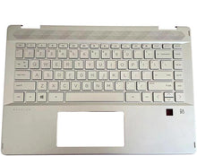 Load image into Gallery viewer, L53785-DB1 HP Laptop Palmrest Cover w/ Keyboard &amp; Fingerprint T EN/FR
