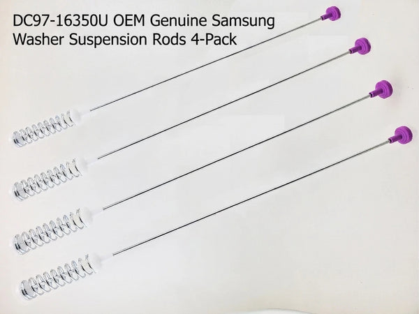 DC97-16350U Samsung Washer Suspension Damper Spring Rod Assembly 26.5 Inch OEM Washing Machine Replacement Like New